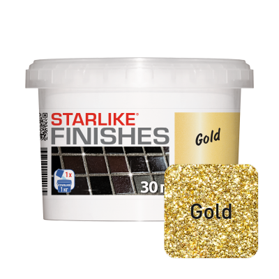 Декоративная добавка золотистого цвета STARLIKE® FINISHES  GOLD